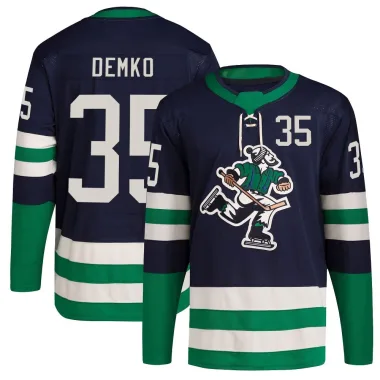 Authentic Thatcher Demko Navy Vancouver Canucks Reverse Retro 2.0 Jersey - Men's
