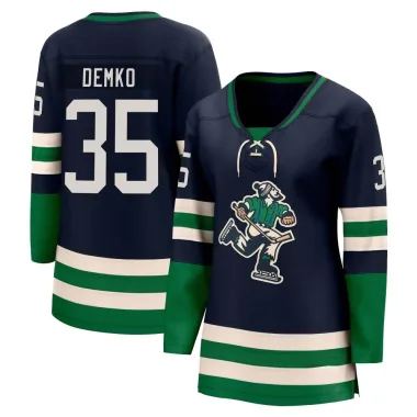 Breakaway Thatcher Demko Navy Vancouver Canucks Special Edition 2.0 Jersey - Women's